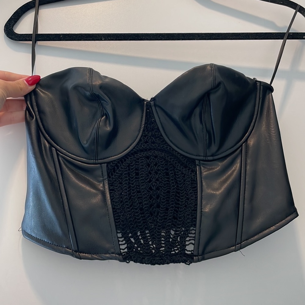 Zara strapless corset